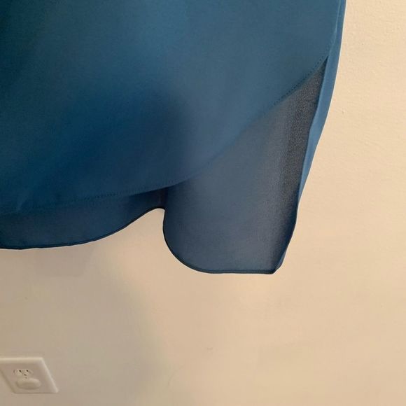 [H by Halston] Blue Blouse - Size XL - Picture 5 of 5